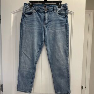 Kut from the Kloth cropped skinny jeans 12 medium wash cropped skinny